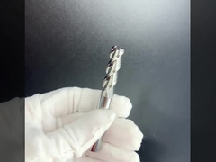 Frez z węglików spiekanych do narzędzi skrawających do aluminium 3-ostrzowa powłoka DLC Dostępna obróbka CNC