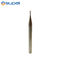 Solid Carbide Micro End Mills 0.2-0.9mm 2 Flute For Plastic Jewelry